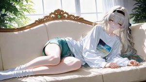 慵懒少女流萤