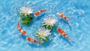 治愈小清新锦鲤