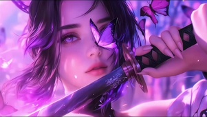 蝴蝶美女