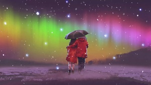认真的雪