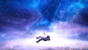 太空遨游的宇航员