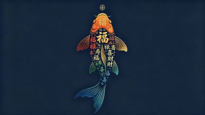 锦鲤送福