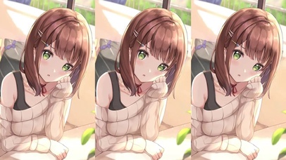 自制：午后少女