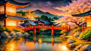 唯美古风建筑