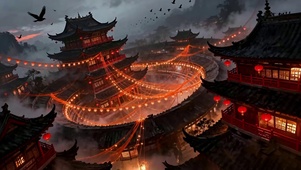 灯影·古楼