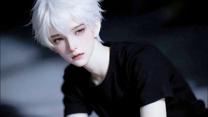 忧郁气质的帅哥