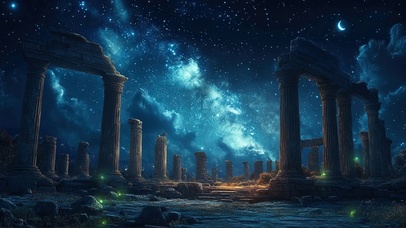 梦幻星夜古罗马遗迹