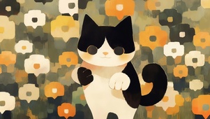 花园小猫