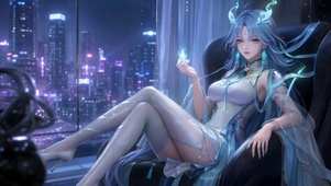都市窗边-清宵