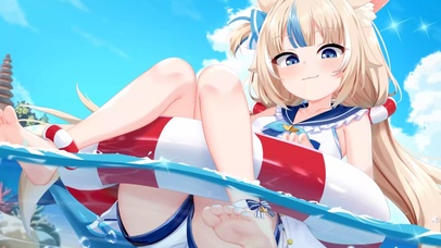 夏日海洋泳装萝莉