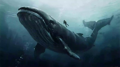 暗黑深海压迫感Blue