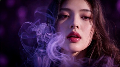 气质美女红唇