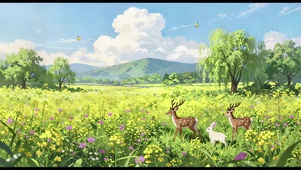 油菜花田