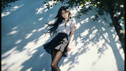 黑丝女孩