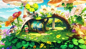 奇幻花草世界