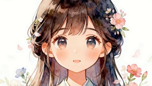 可爱女孩