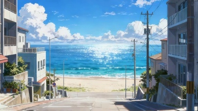 海边小镇