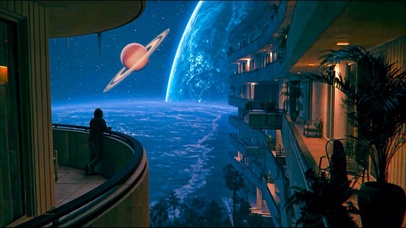 科幻太空城市