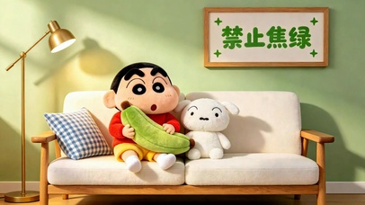 蜡笔小新禁止焦虑
