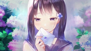 害羞女孩