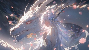 少女与龙