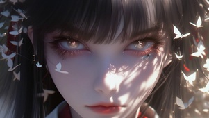 桔梗眼睛里有星星