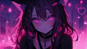 荧光猫猫