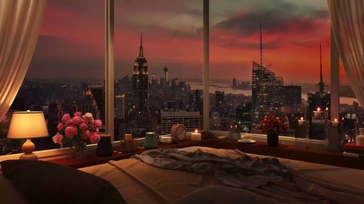 4K城市公寓美景