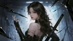 高冷美女剑客