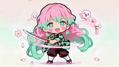 Q版软萌萝莉甘露寺