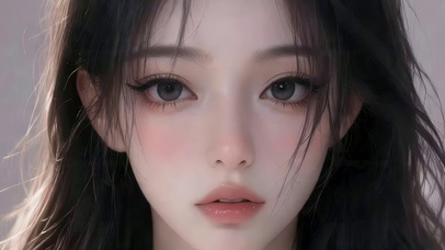 治愈可爱女孩