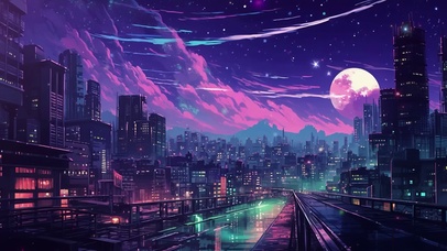 紫星城夜