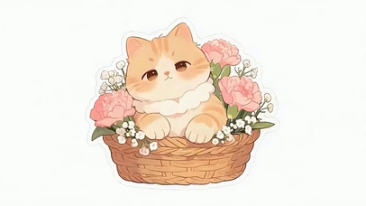 菜篮子猫咪