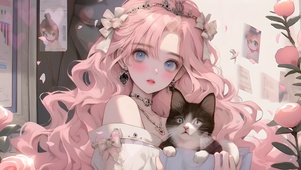 黑猫女孩