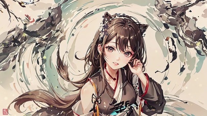 唯美古风水墨美人第三弹