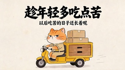 以后吃苦日子还长