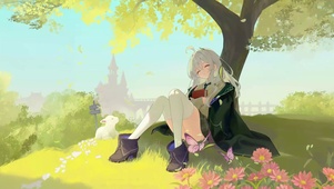 树荫下的伊蕾娜