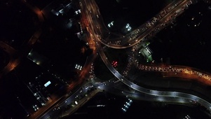 俯瞰都市夜景