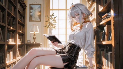 图书馆少女嘉贝莉娜
