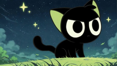 星空小黑猫