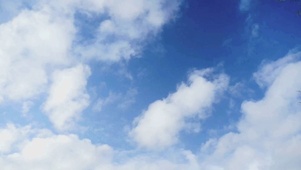 4K 高清 蓝天的云彩