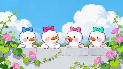 四小只鸭子