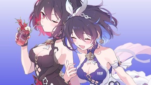 双希贴贴