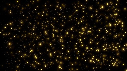 闪烁金色光效光斑