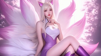 樱花中的狐狸女孩阿狸