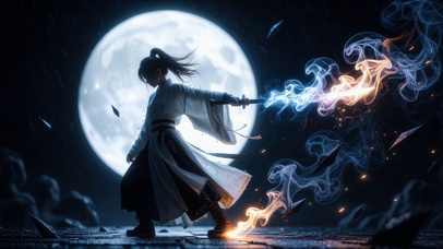 月下