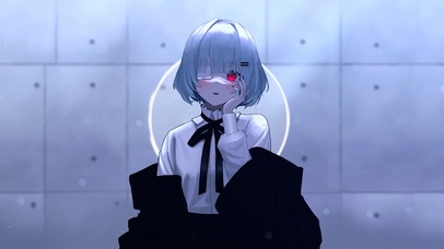 短发少女