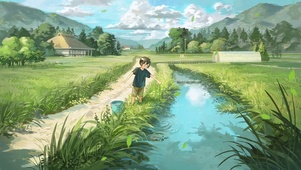 4K乡村小河
