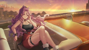 日落唯美欣赏海边风景