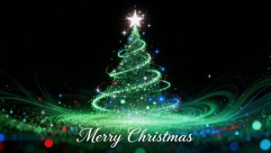 唯美梦幻圣诞树